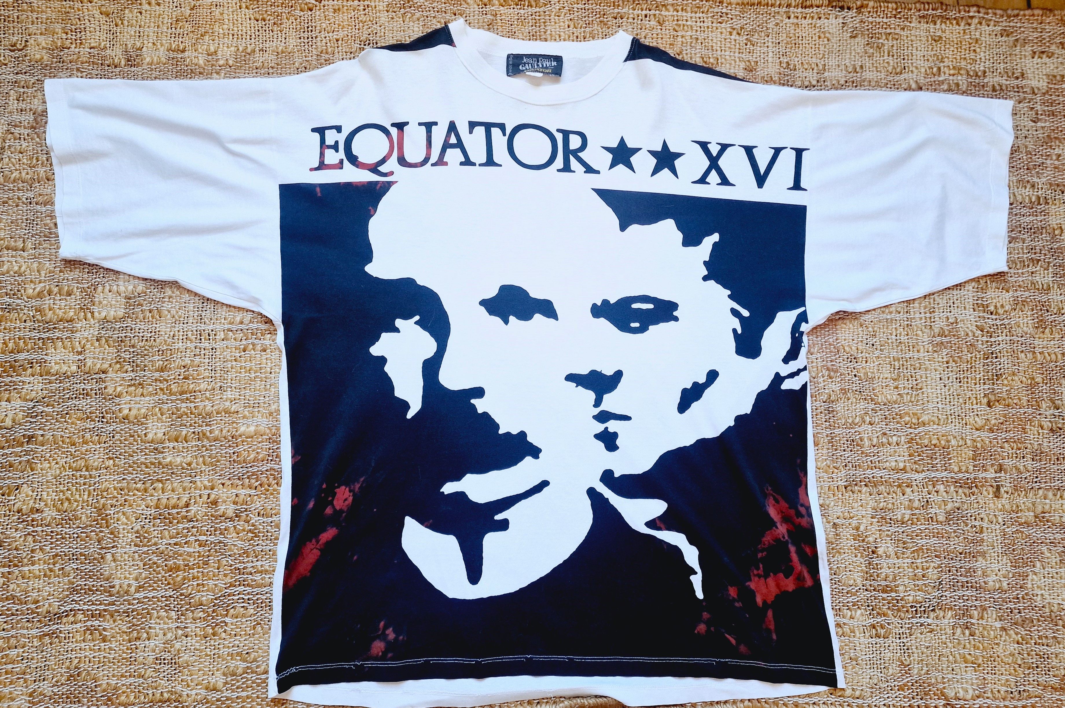 Paul Gaultier Jean Paul Gaultier Psychedelic Optical T Shirt Mesh Tee Top
