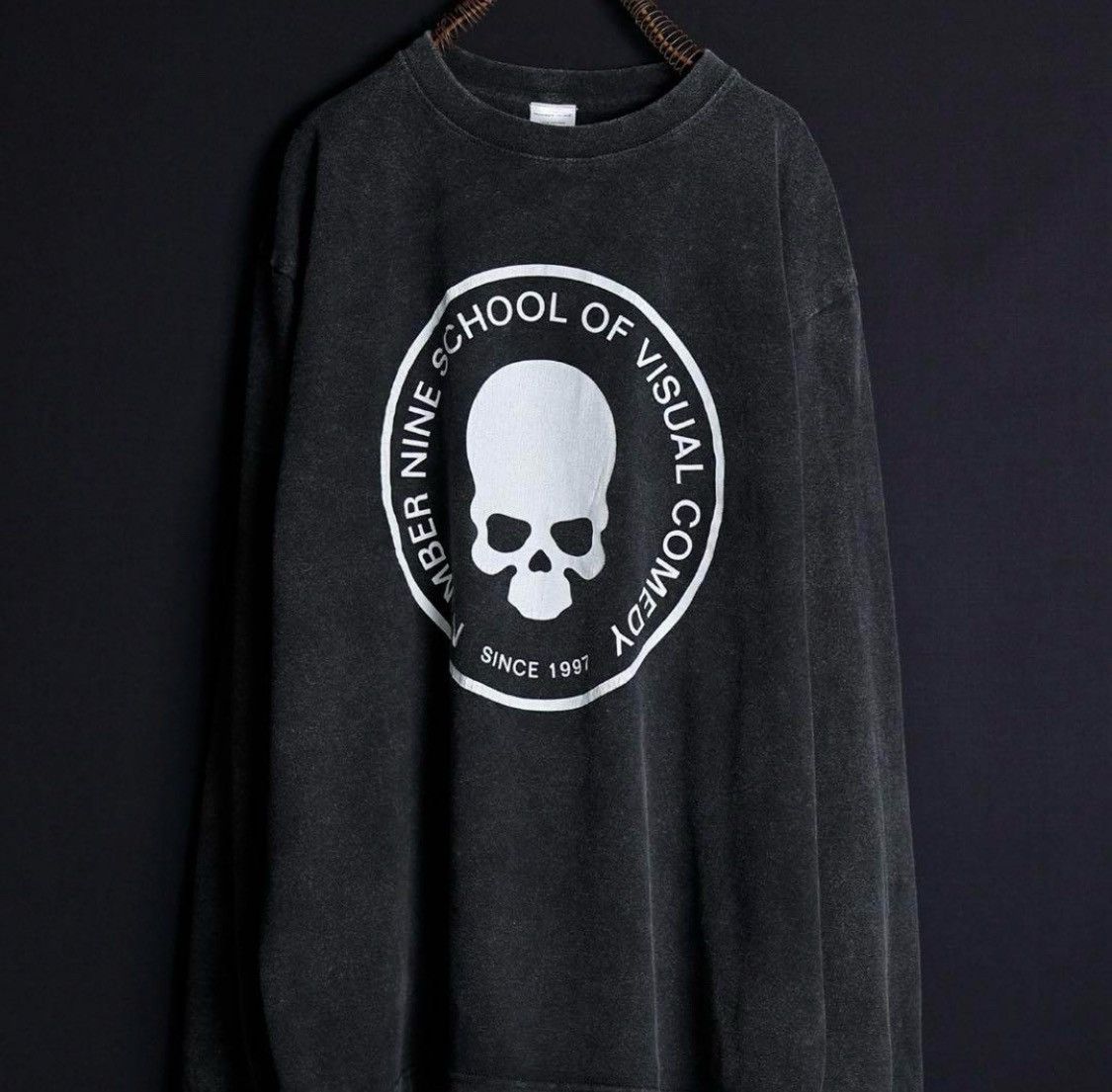 N Ine Number Nine School Of Visual Comedy Powder L S T Shirt Hoodie, Sweatshirt | FlexRushtees.com