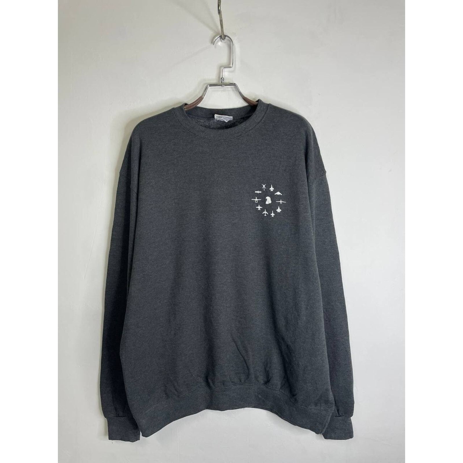 Vintage Champion Eco Authentic Grey Crewneck Sweatshirt Xl T-Shirts, Hoodie | FlexRushtees.com