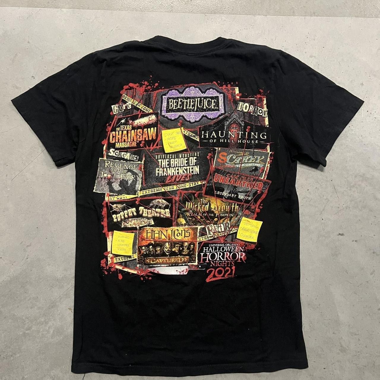 Crazy Vintage Y2k 2000s Halloween Horror Nights 2021 Beetlejuice Texas Chainsaw Massacre Gra
