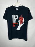 Tees Vintage Band Rock Tour Metal Green Days American Idiot Tee Hoodie, Sweatshirt | FlexRushtees.com