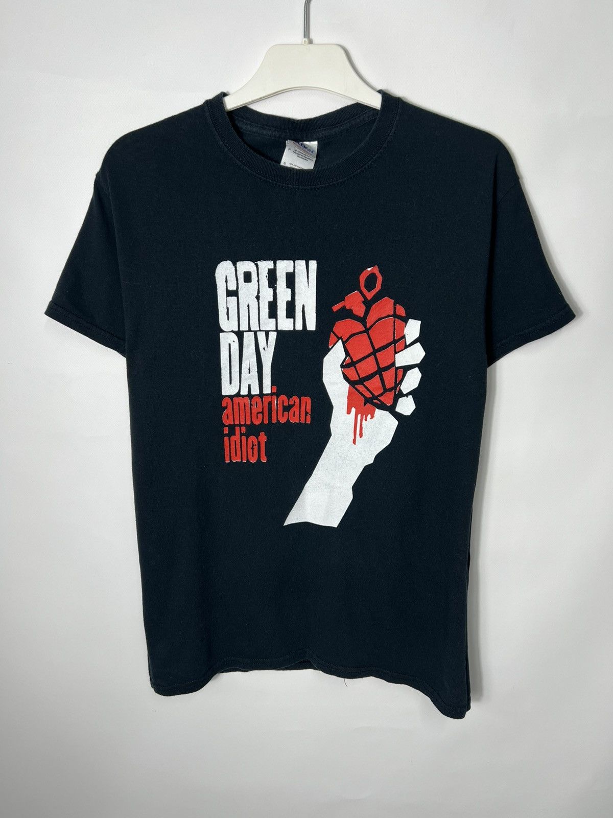 Tees Vintage Band Rock Tour Metal Green Days American Idiot Tee Hoodie, Sweatshirt | FlexRushtees.com