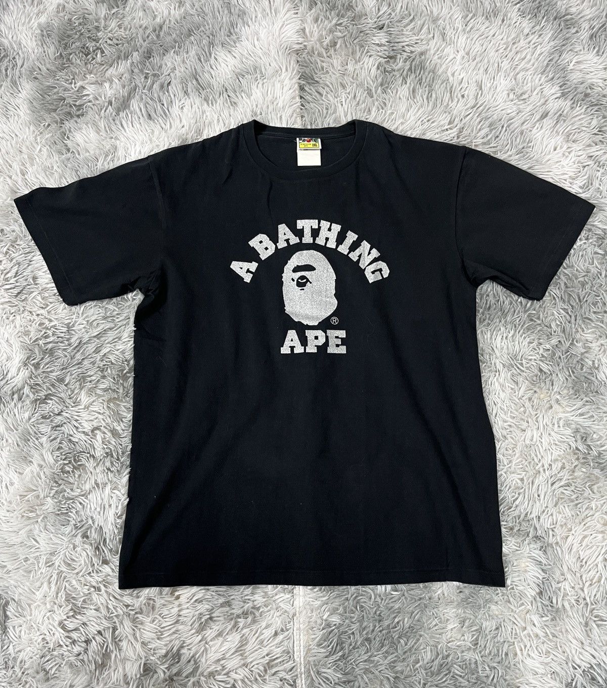 Bape Tee Frosted Silver Hoodie, Sweatshirt | FlexRushtees.com