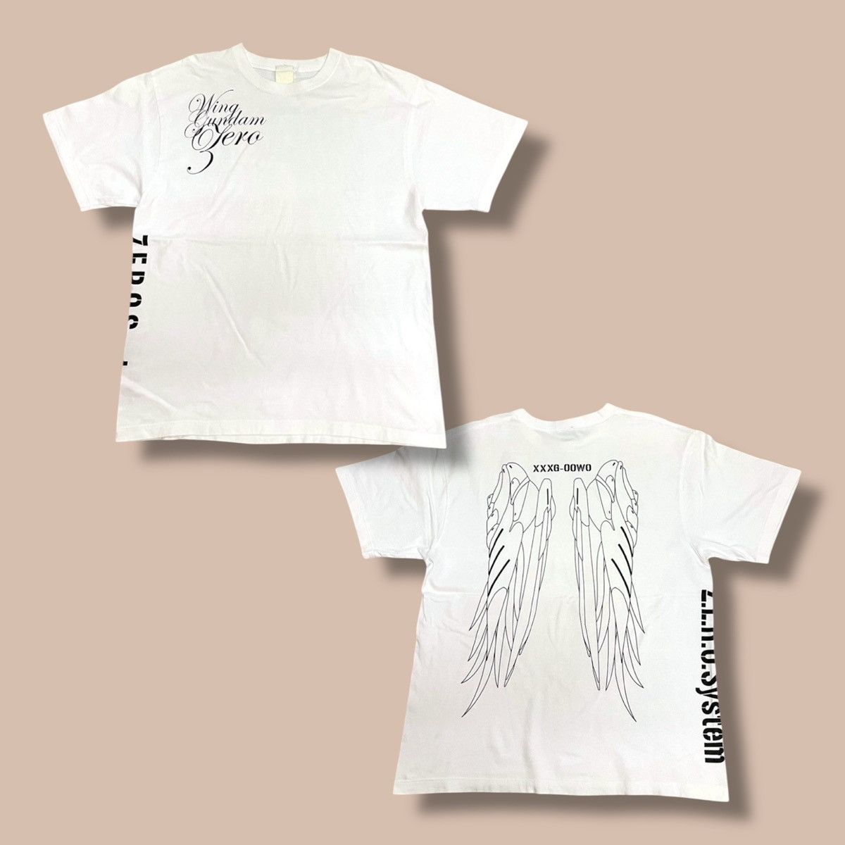 Anime Cospa Gundam Wing Zero Tee