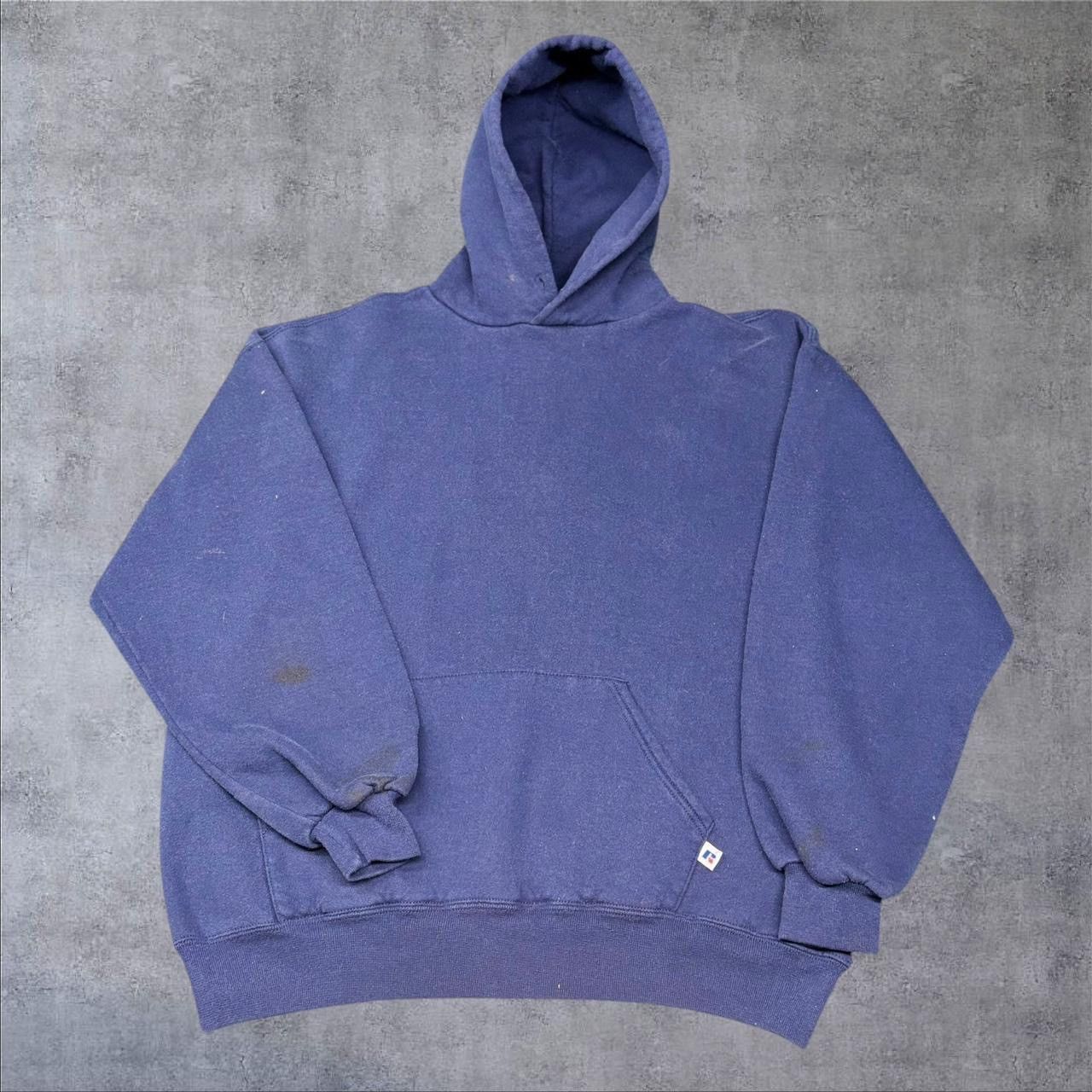 Vintage Navy Blue Russell Athletic Hoodie