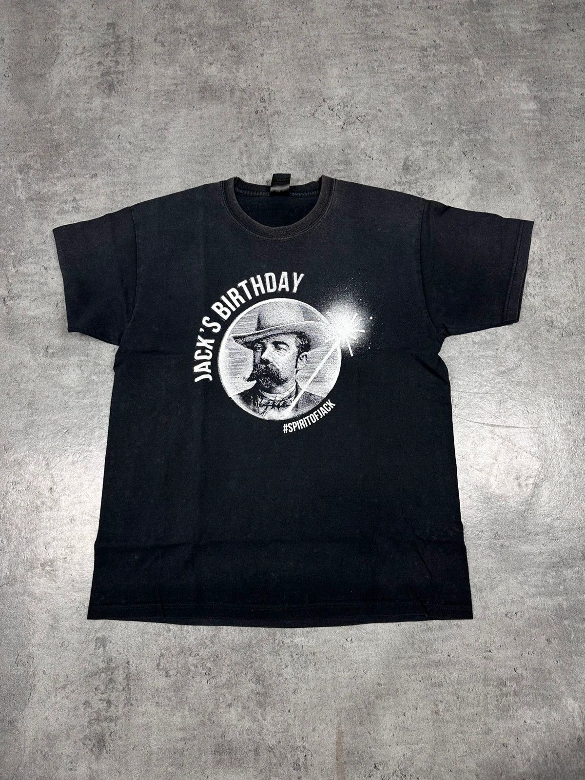Vintage Jack Daniel Whiskey Merch Tee Tribal Perfect Wash