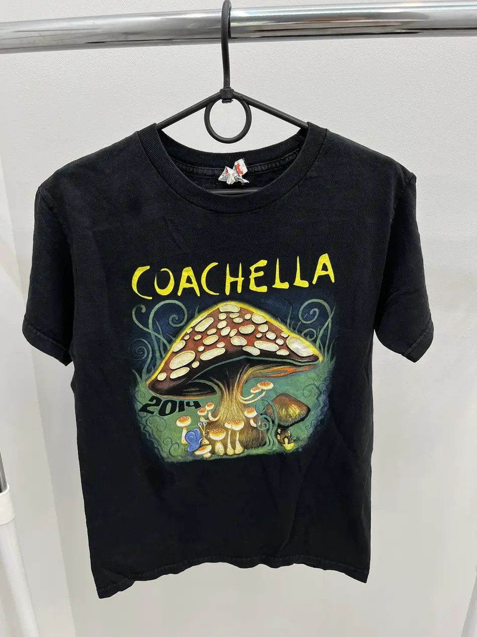 Coachella Mushroom 2014 Desert Festival Cotton Tee