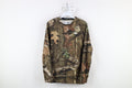 Vintage Y2k Starter Mossy Oak Camouflage Long Sleeve T Shirt