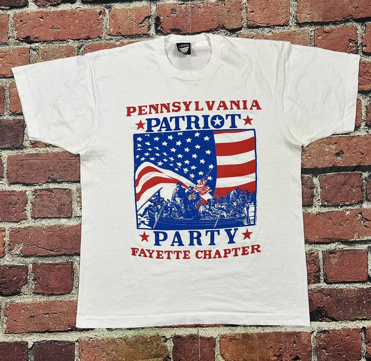 Other Vintage Patriot Party T Shirt Pennsylvania Socialist Fayette