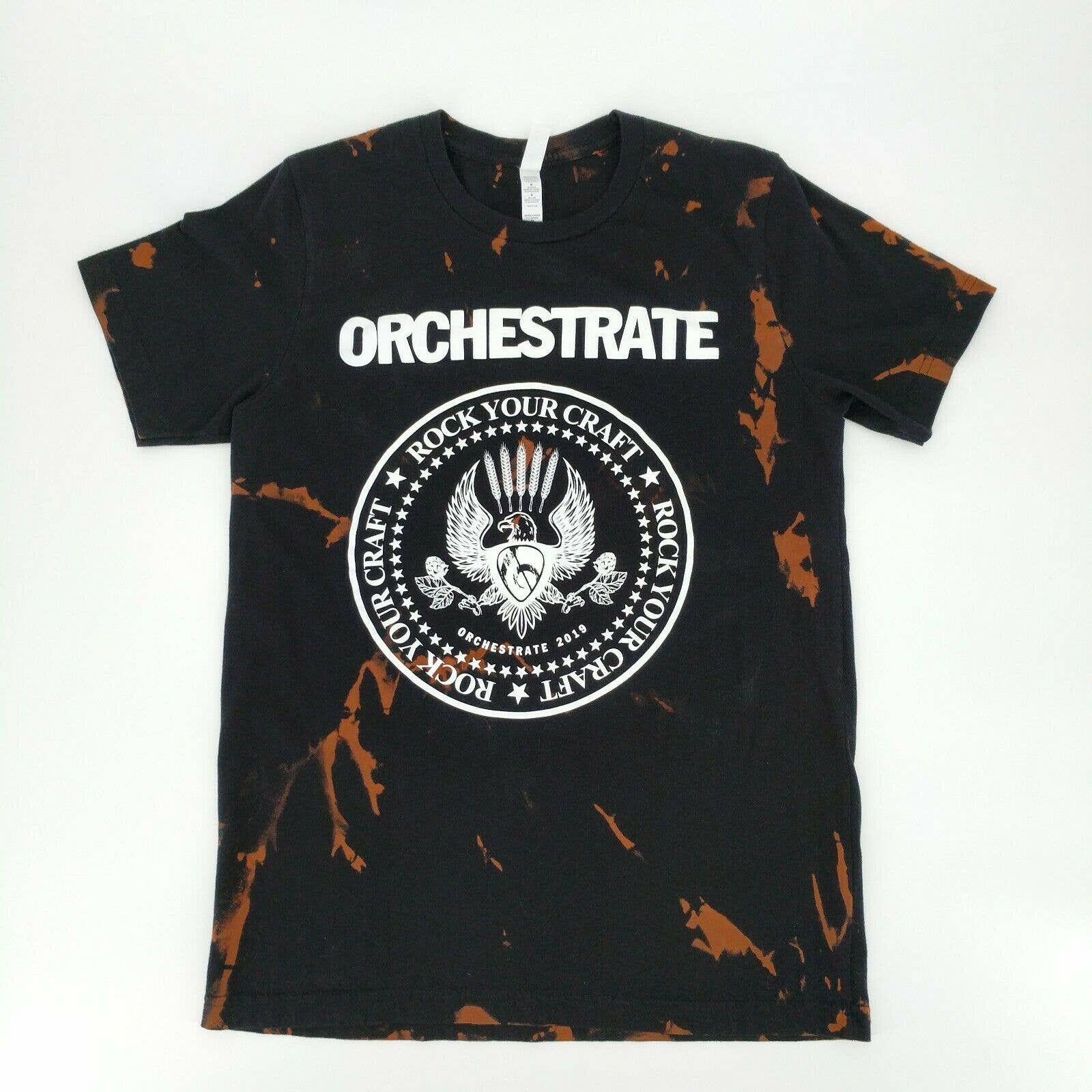 Other Orchestrate Rock Your Craft Custom Hand Bleached T Shirt M Hoodie, Sweatshirt | FlexRushtees.com