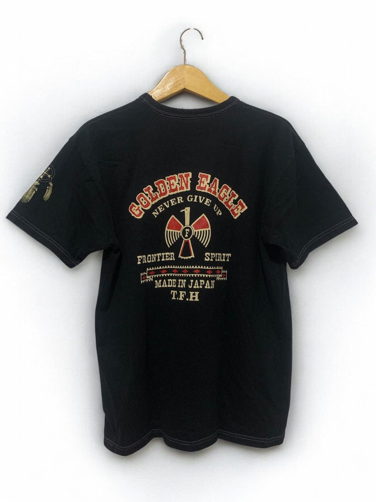 Toys Mccoy X The Flat Head The Flat Head Golden Eagle Frontier Spirit T-Shirts, Hoodie, Sweatshirt | FlexRushtees.com