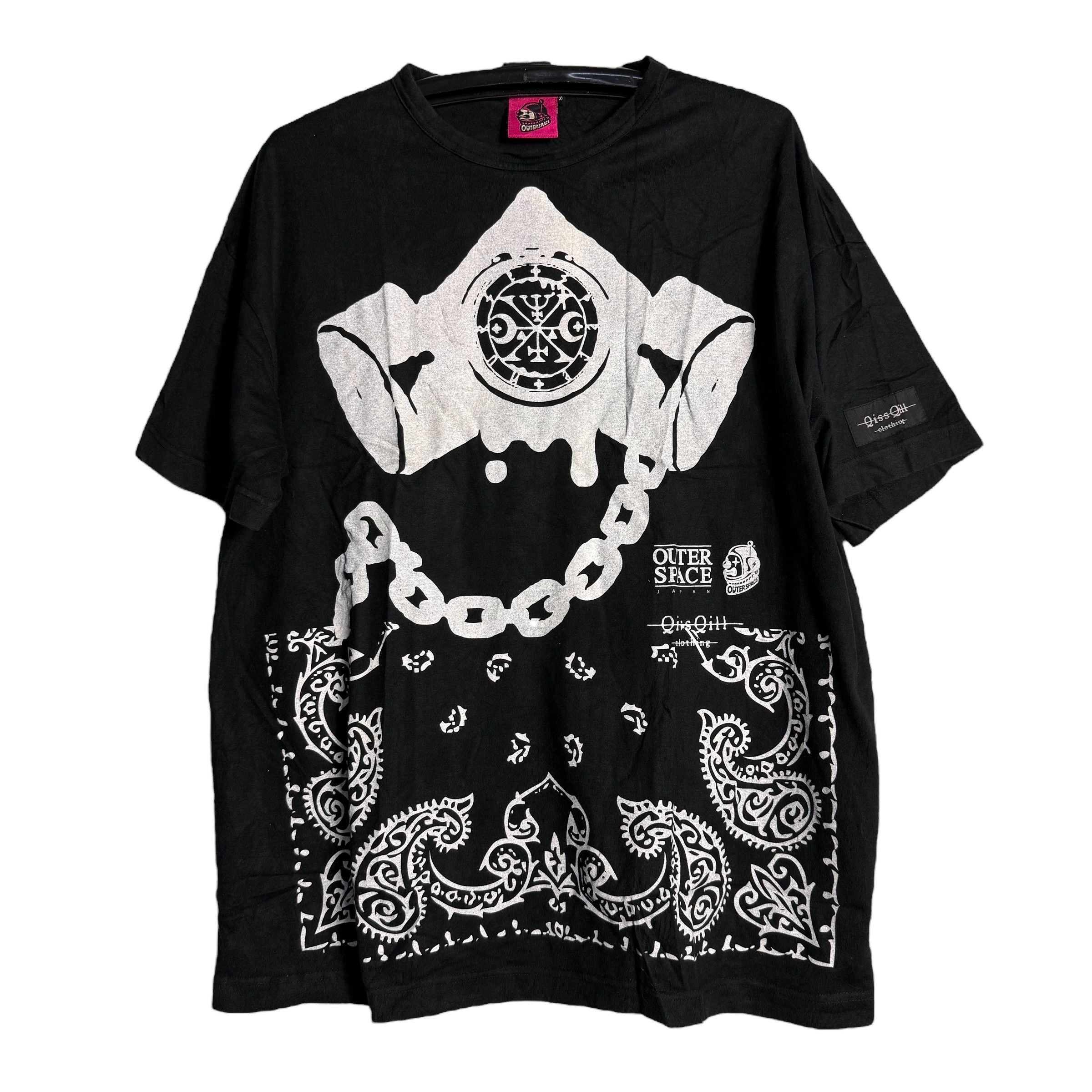 Japanese Brand Rare Qiss Qill Clothing Outer Space Ovp T Shirt