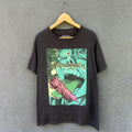 Anime Thrashed Faded Jujutsu Kaisen Anima Tee