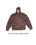 Vintage Carhartt Fleece Zipper Hoodie