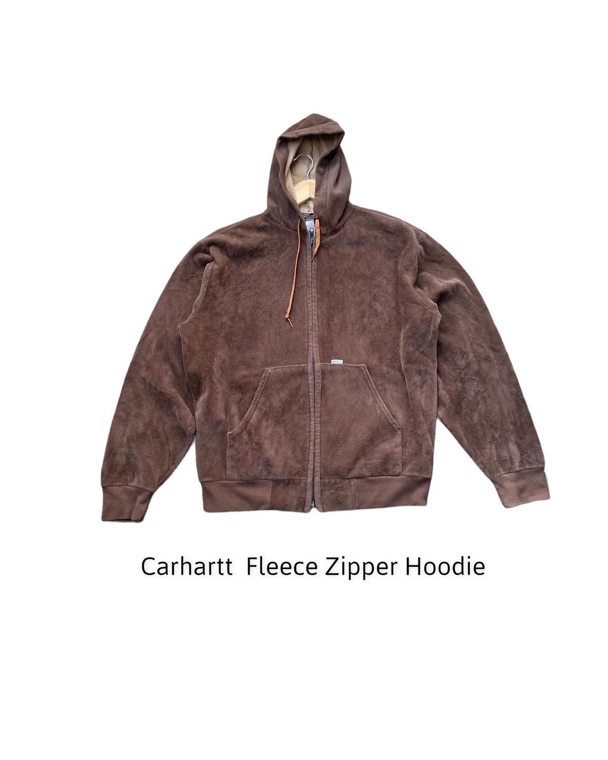 Vintage Carhartt Fleece Zipper Hoodie