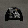 Japanese Brand Sorridere Sweatshirt Crewneck Dragon Printed Sukajan Style T-Shirts, Hoodie | FlexRushtees.com
