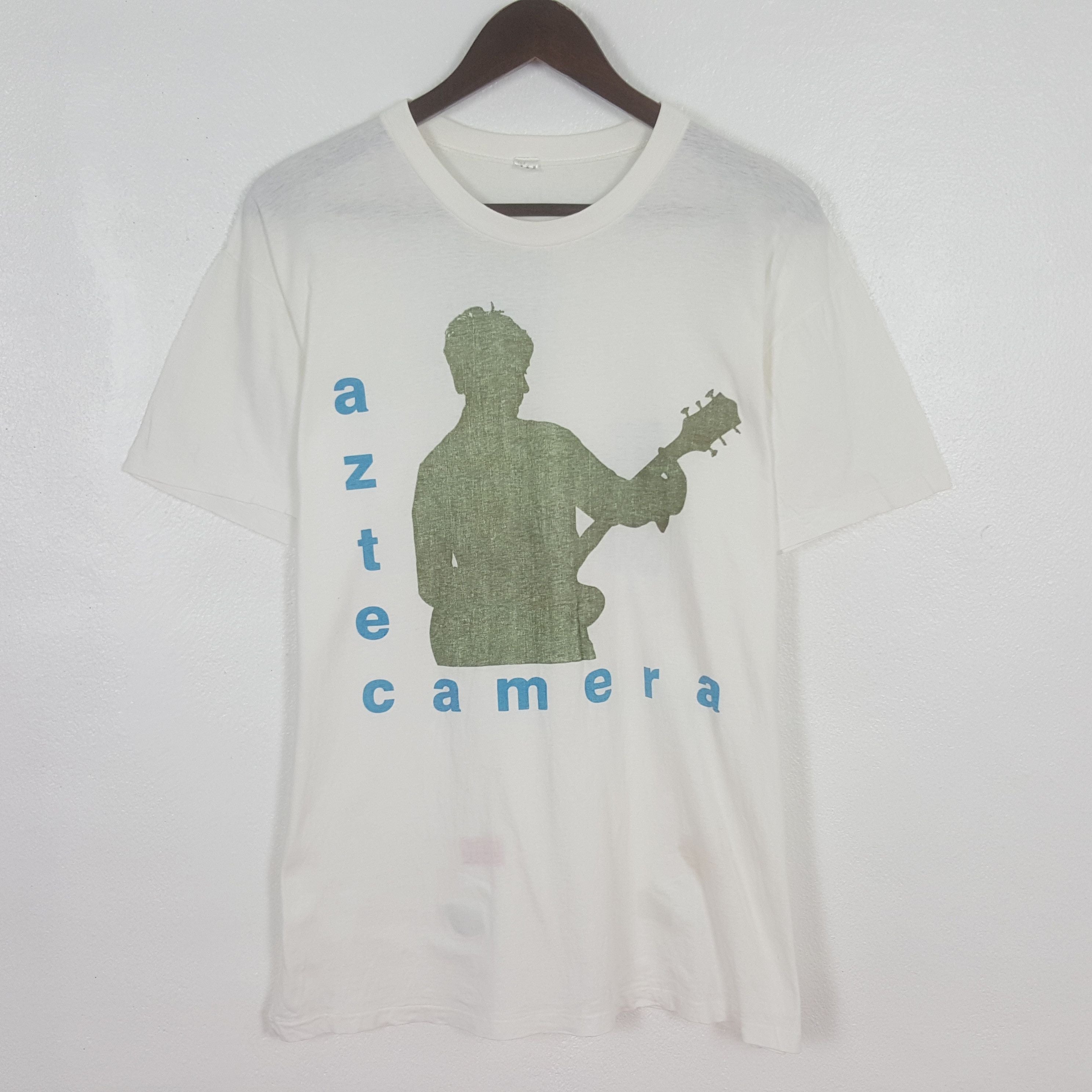 Band Tees Vintage Aztec Camera Stray Tour 1990 Tokyo Tshirt Hoodie, Sweatshirt | FlexRushtees.com
