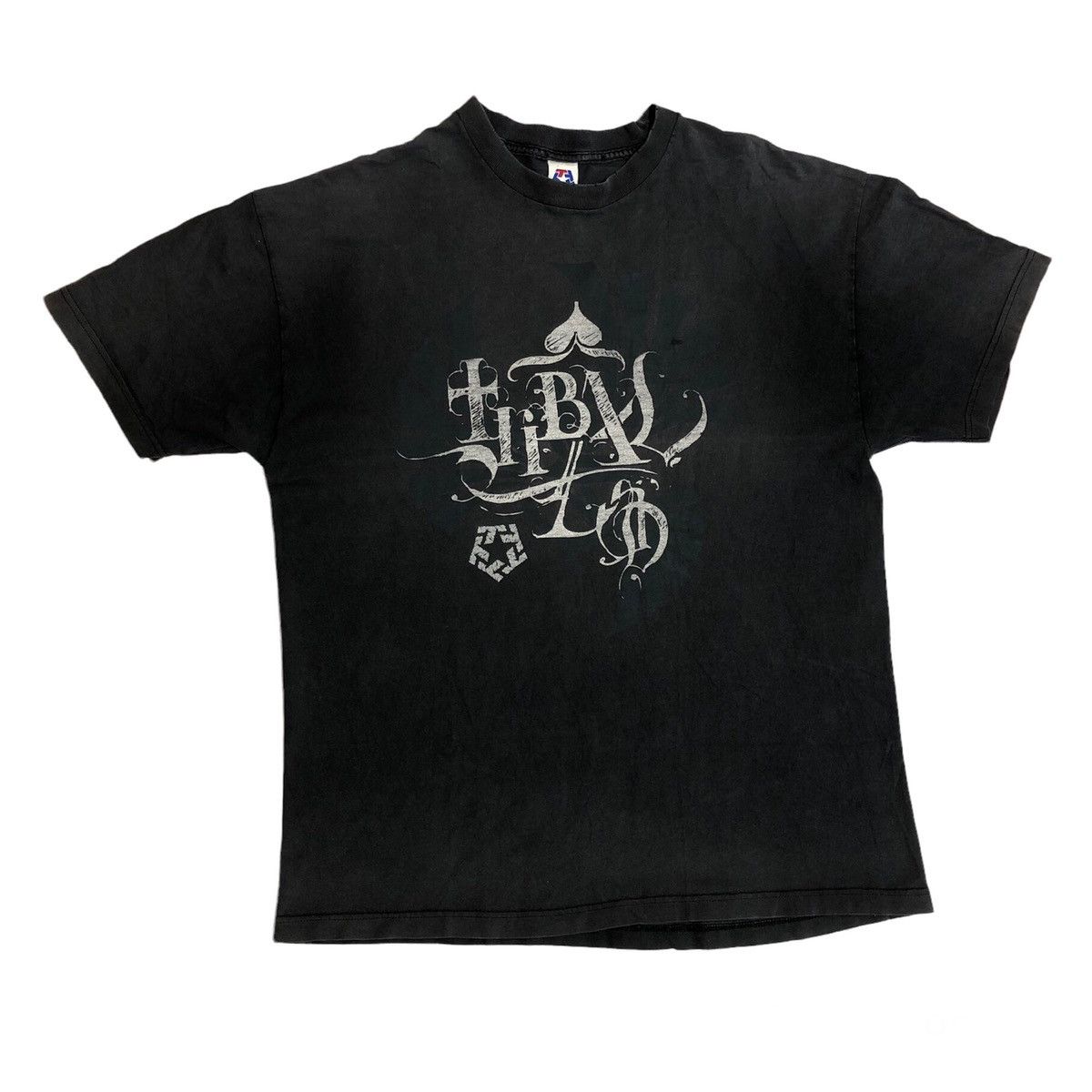 90s Vintage Tribal Gear Graffiti Tee