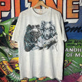 Vintage 90s Snow Wolves Tee Size Xl Hoodie, Sweatshirt | FlexRushtees.com