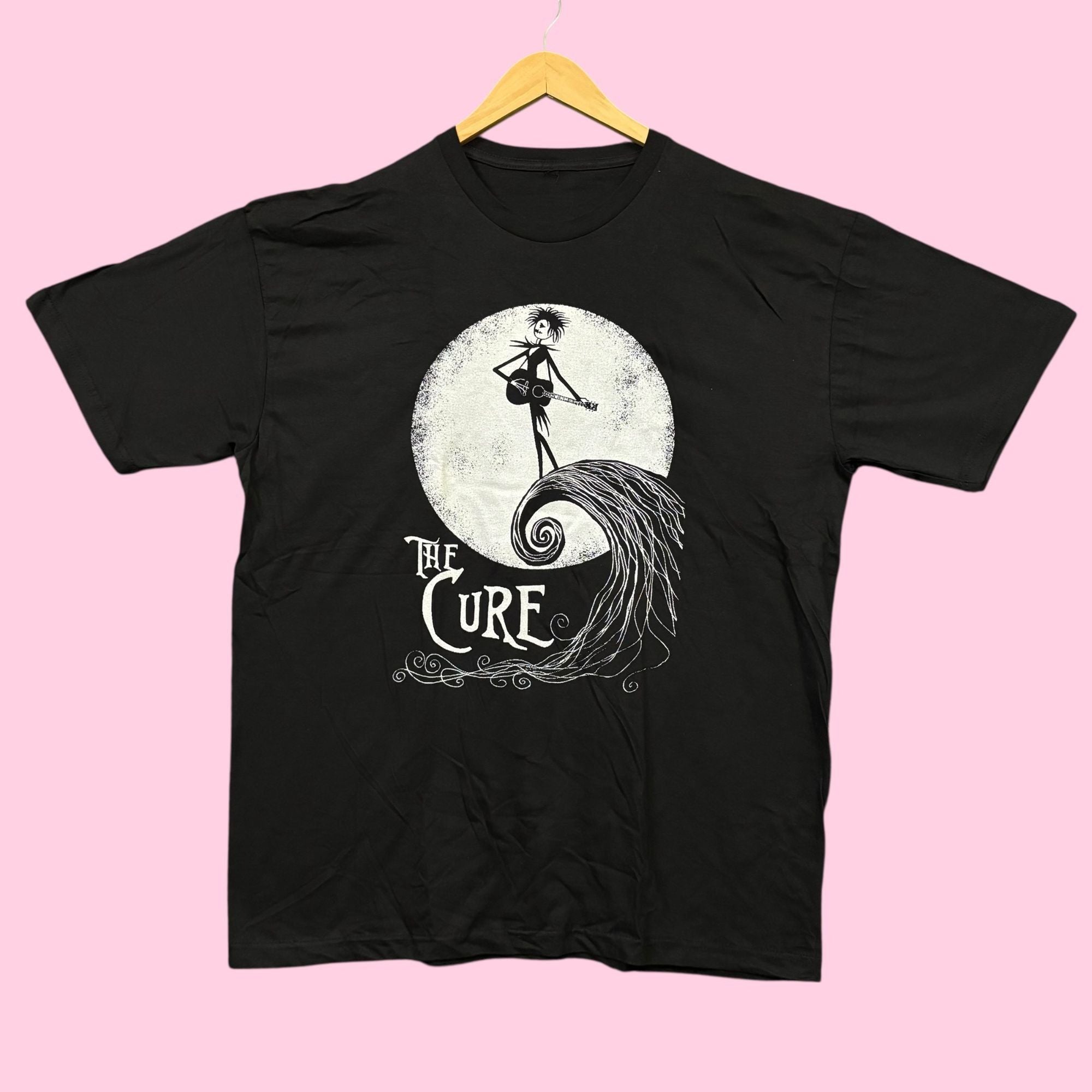 Cure The Cure Wish Nightmare Before Xmas Gothic Metal Band Tee Xl Hoodie, Sweatshirt | FlexRushtees.com