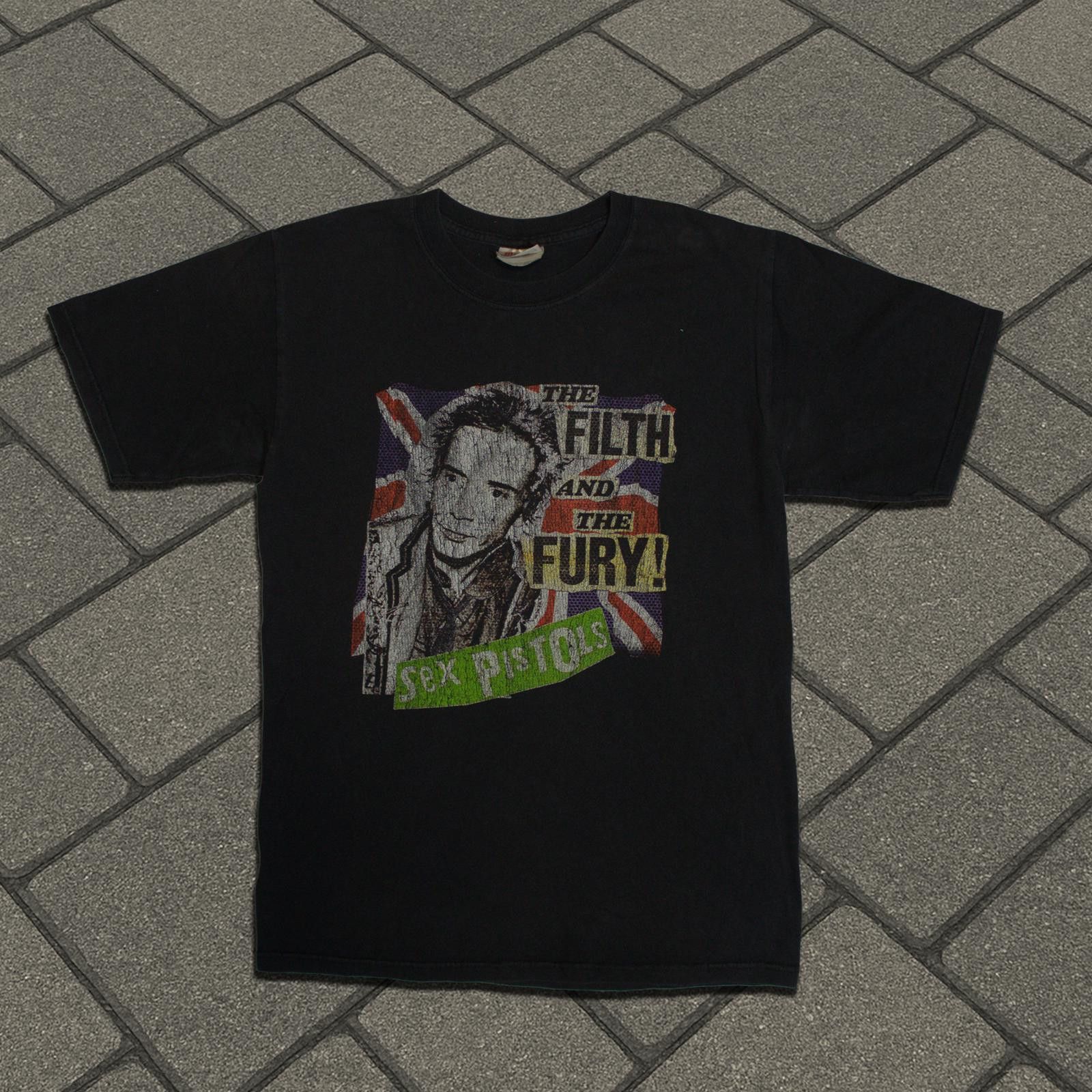 Vintage Sex Pistols Filth Fury Tee Hoodie, Sweatshirt | FlexRushtees.com
