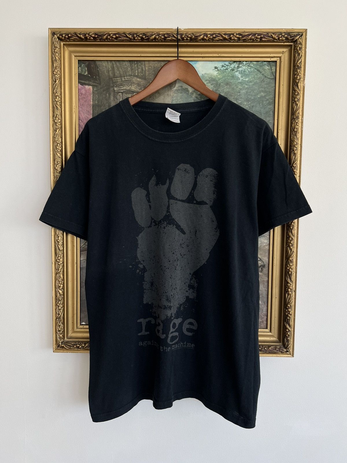 Vintage 2010 Rage Against The Machine Black Tee Hoodie, Sweatshirt | FlexRushtees.com