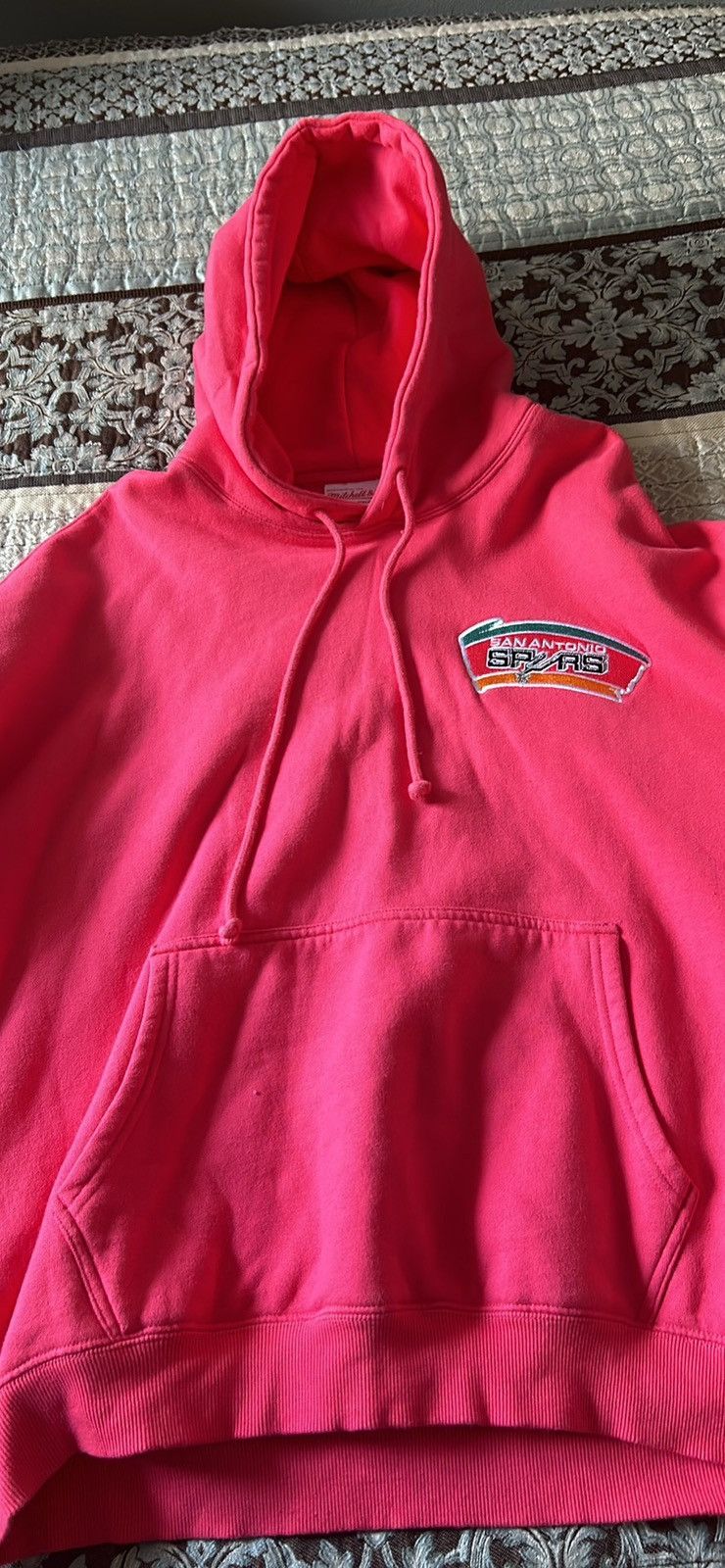 Mitchell Ness Spurs Hoodie