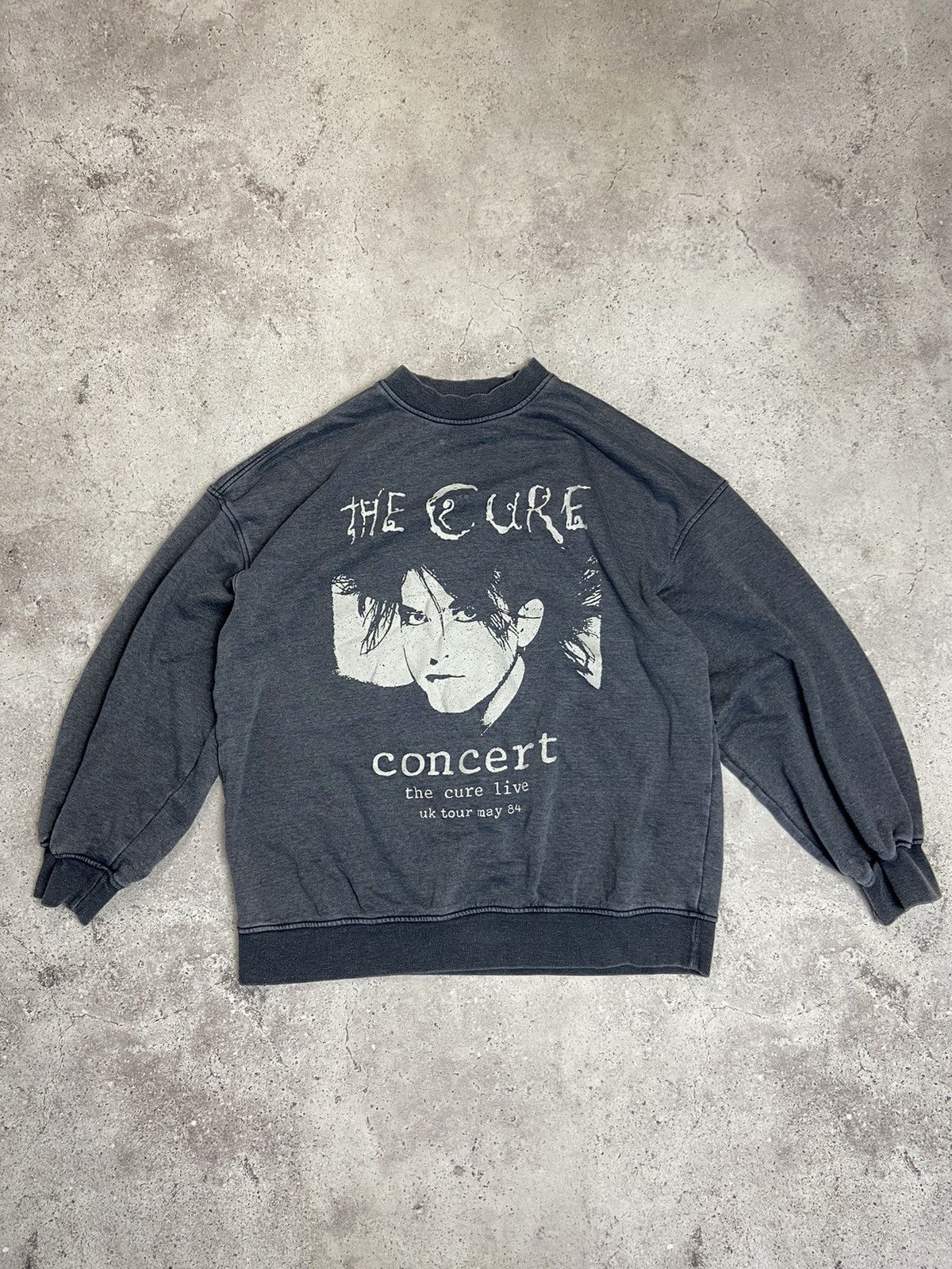 The Cure X Vintage The Cure May 1984 Joy Division Vintage Rare Sweatshirt T-Shirts, Hoodie | FlexRushtees.com