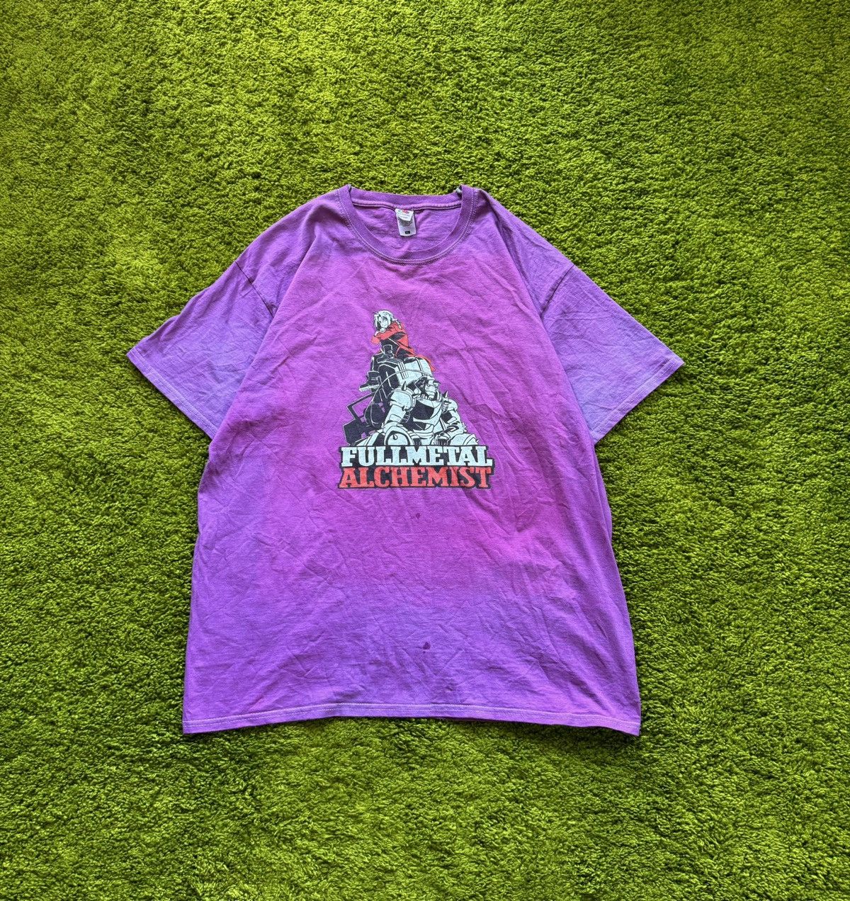 Band Tees X Japanese Brand Fullmetal Alchemist 2000s Vintage Anime Manga T Shirt