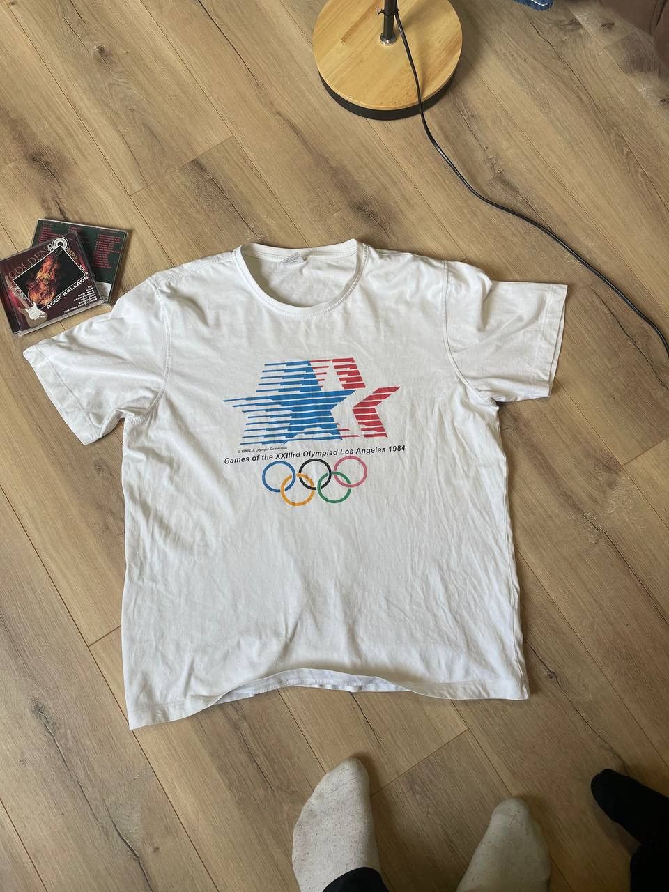 Vintage Usa Adidas Olympic Museum Tee La License