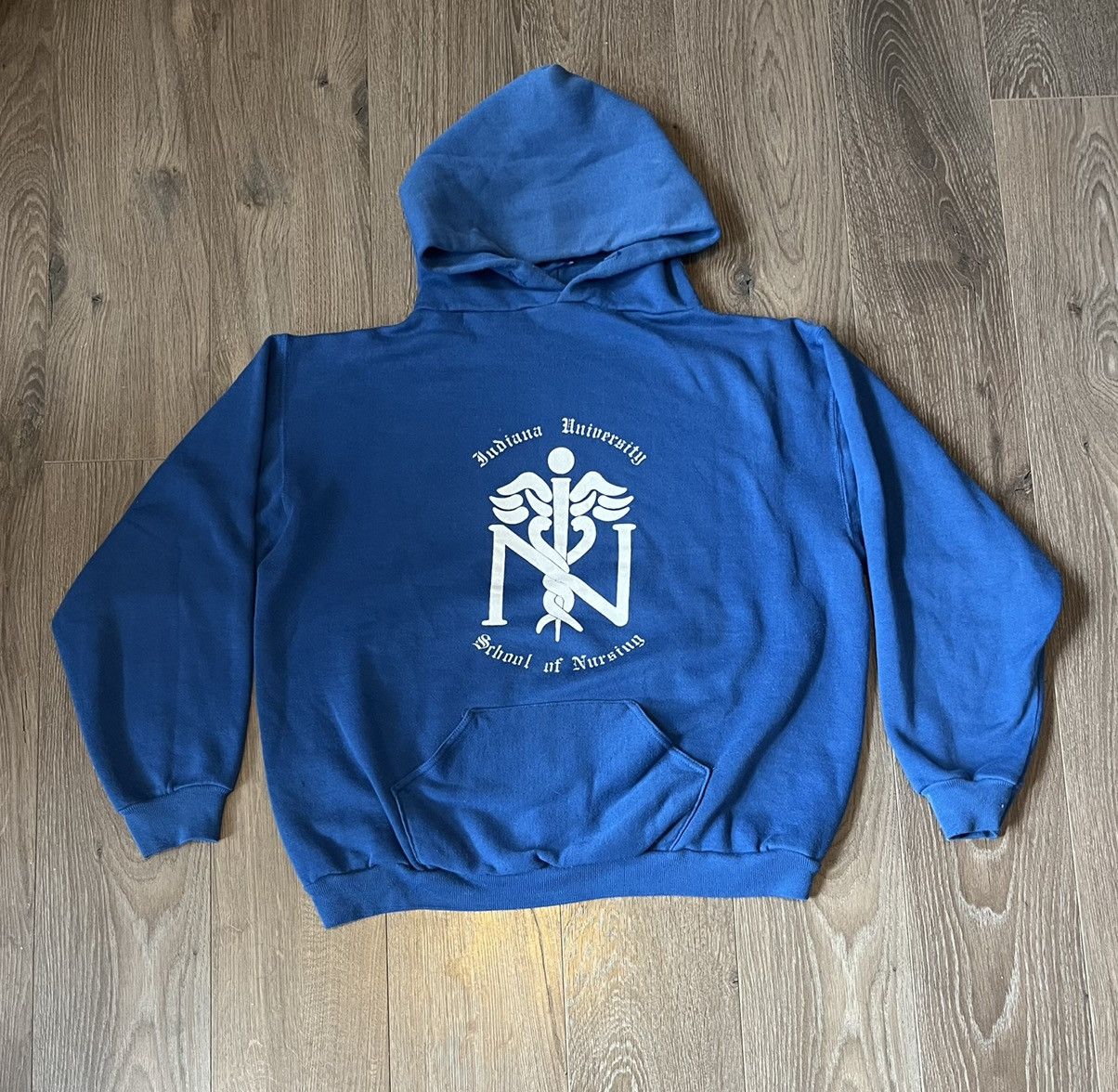 Vintage 70s Russell Indiana University Hoodie