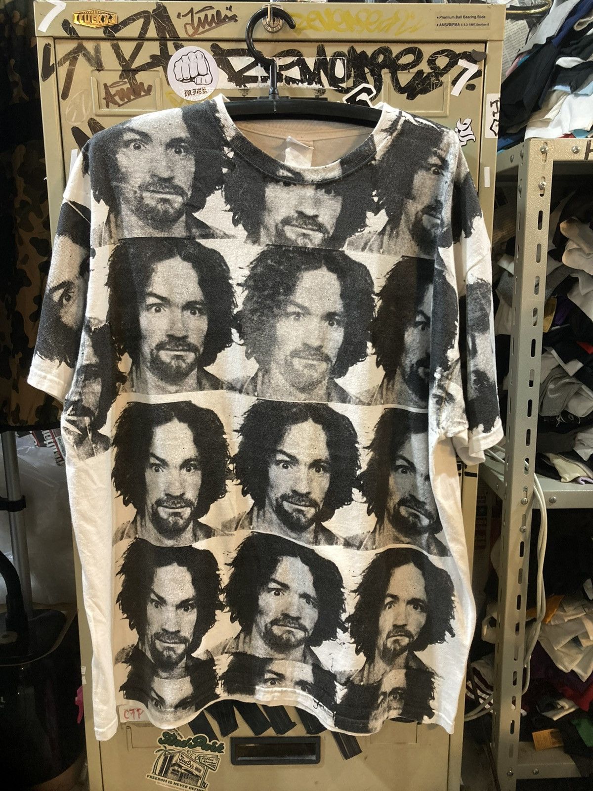 Band Tees Vintage T Shirt Custom Screen Charles Milles Manson 00 S Hoodie, Sweatshirt | FlexRushtees.com