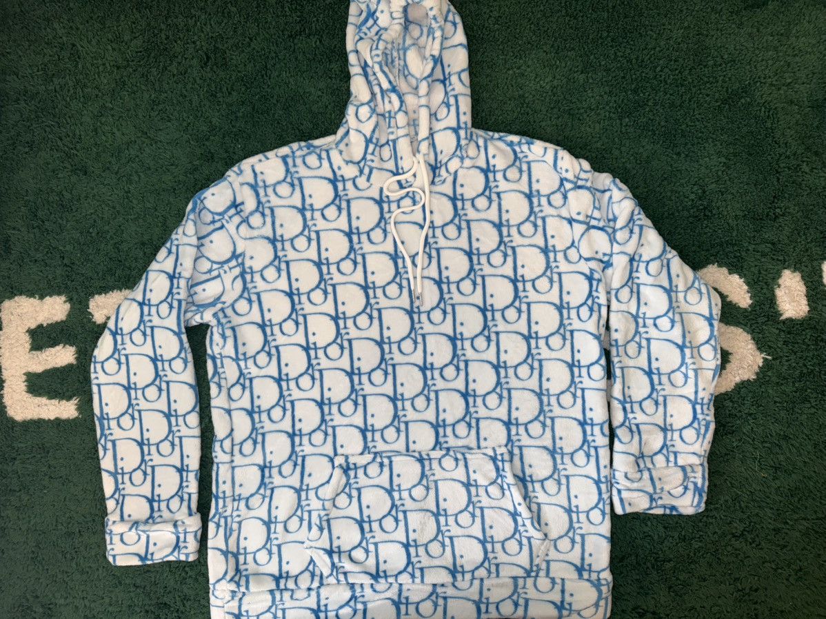 Other Custxm Creations Dior Print Custom Hoodie Sz Xl T-Shirts, Sweatshirt | FlexRushtees.com