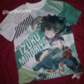 Japanese Brand New My Hero Academia Tshirt Fullprint Aop Anime
