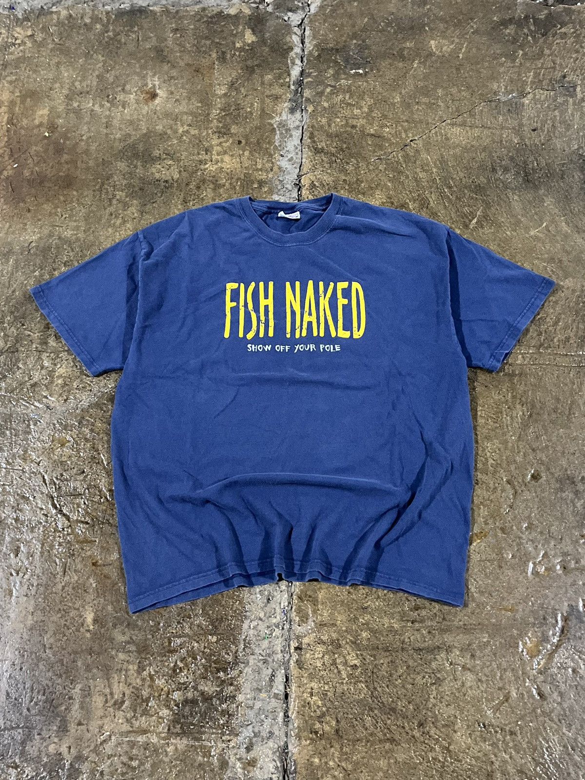 Vintage Crazy Fish Naked Show Off Your Pole Pornstar Sex Humor Tee Hoodie, Sweatshirt | FlexRushtees.com
