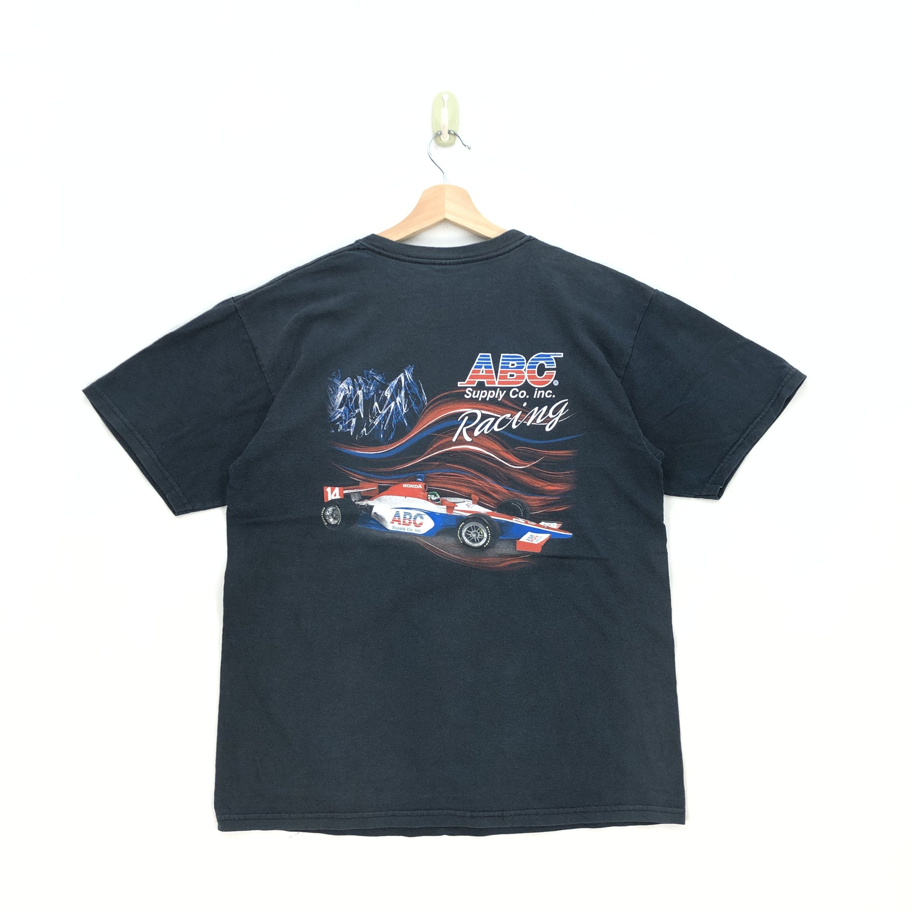 Vintage Abc Supply Racing T Shirt Formula One Honda Tees Hoodie, Sweatshirt | FlexRushtees.com