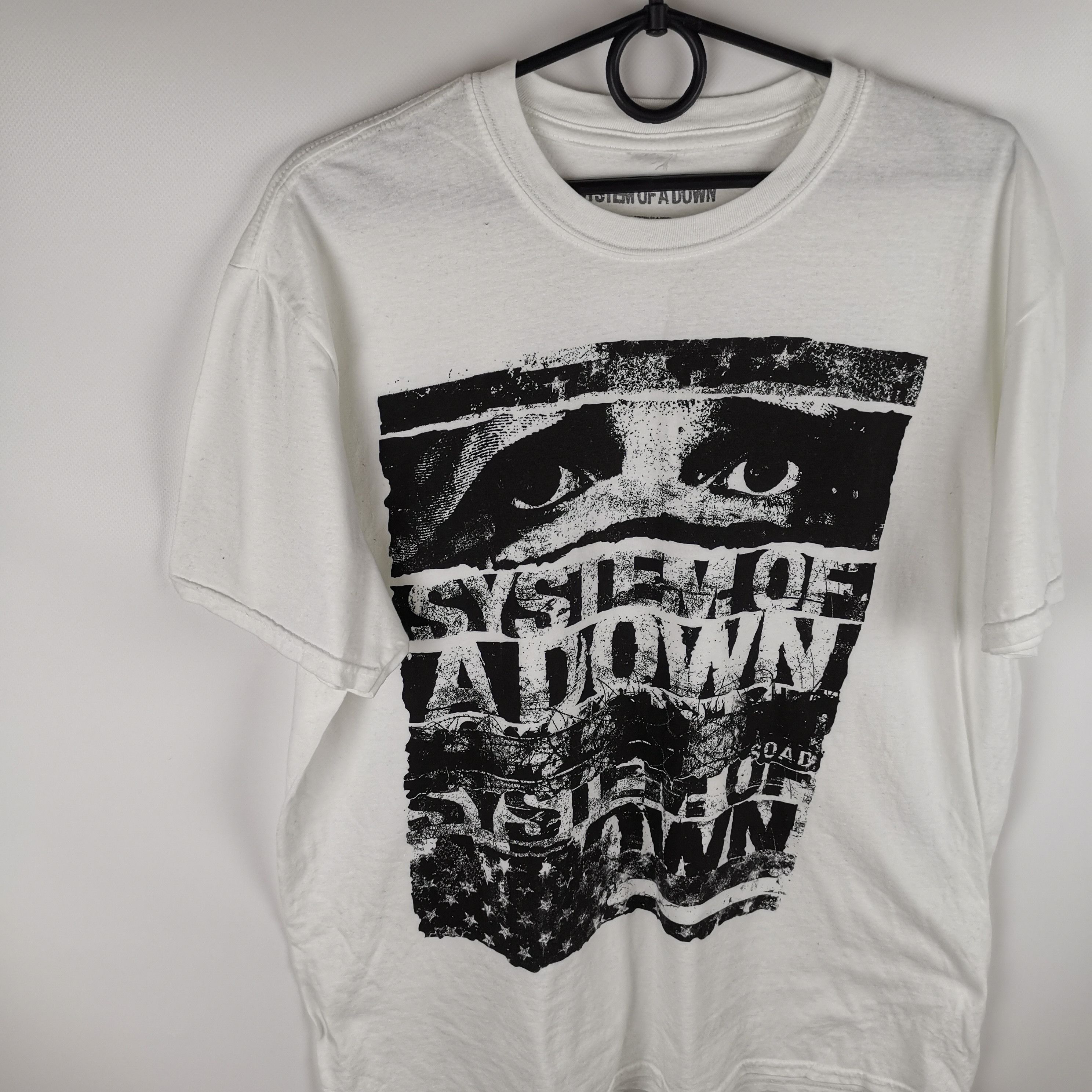 Band Tees System Of A Down 2016 White Band Tee Shirt Hoodie, Sweatshirt | FlexRushtees.com