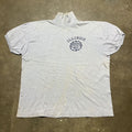 Vintage 60s University Of Illinois Blue Mock Neck T Shirt