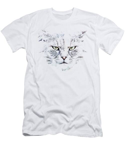 Disturbed Cat T-Shirt