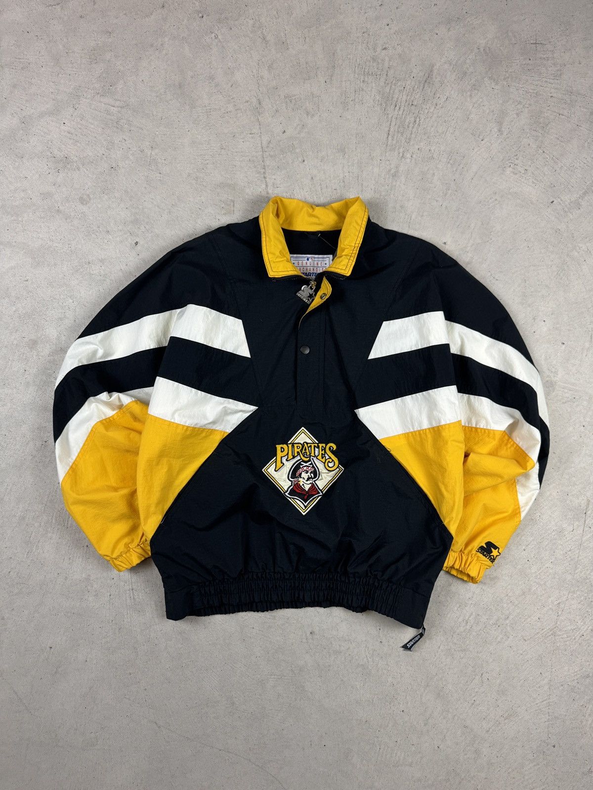 Vintage 1990 S Pirates Starter Windbreaker
