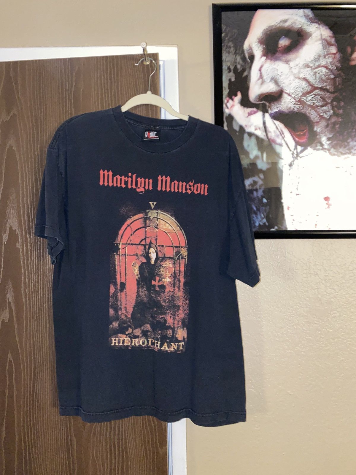 Giant Marilyn Manson T Shirt