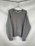 Carhartt Vintage 90s Trashed Used Grey Big Logo Sweatshirt
