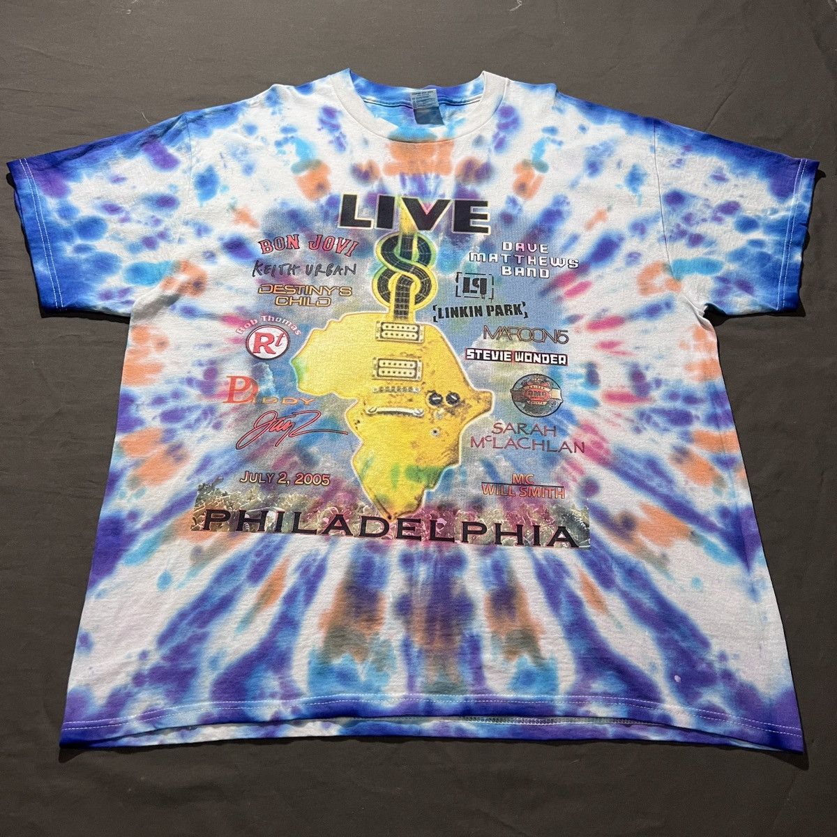 Band Tees Vintage Y2k Live Aid 8 Xl Dido Linkin Park Stevie Wonder Hoodie, Sweatshirt | FlexRushtees.com