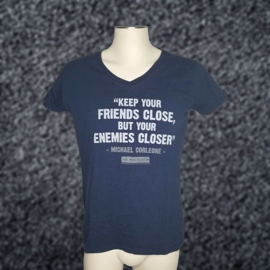 Gildan Womens L Mob Museum Law Enforcement Michael Cordleone Quote T Shirt Hoodie, Sweatshirt | FlexRushtees.com
