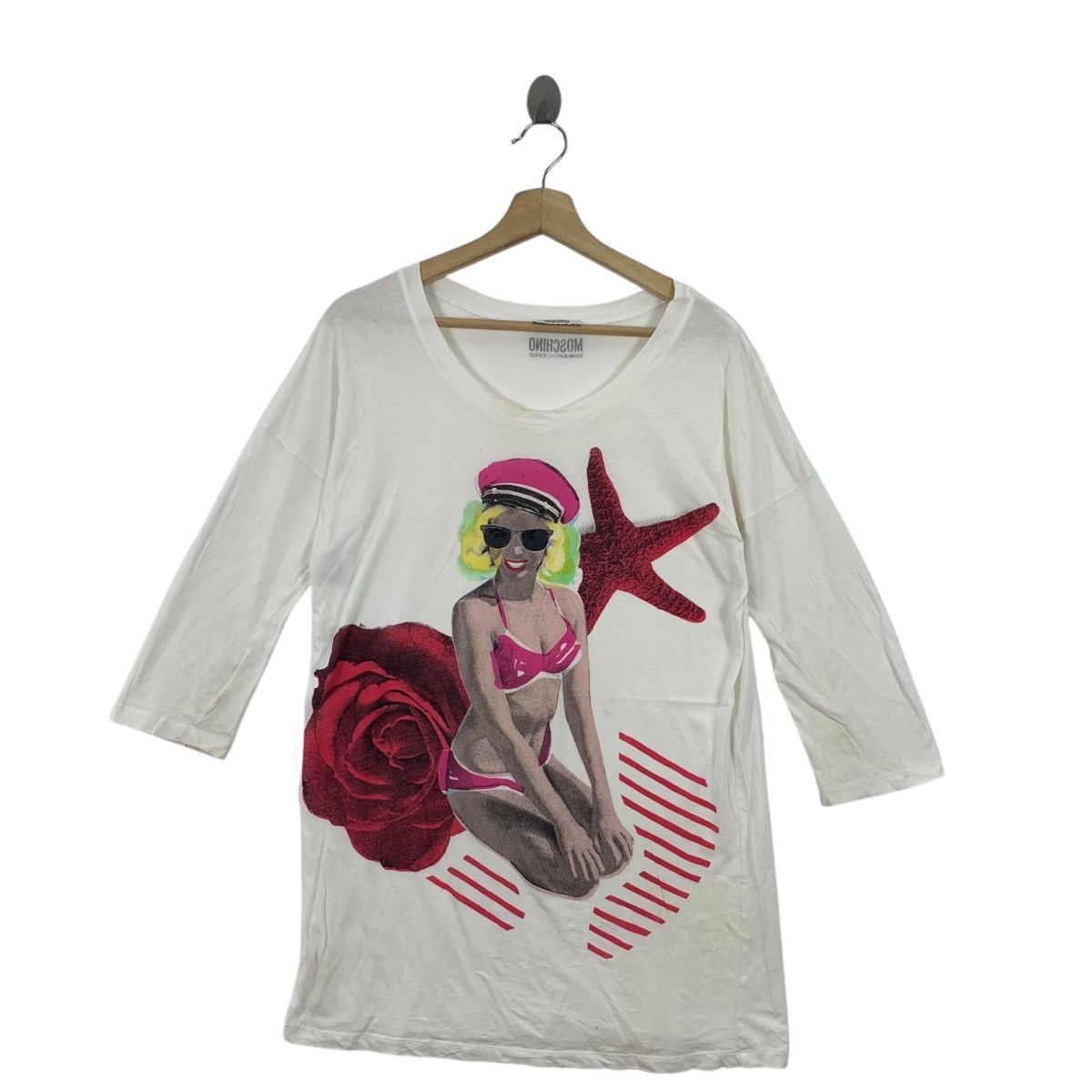 Moschino Cheap Chic Collection Picnic Tee Shirt Top Hoodie, Sweatshirt | FlexRushtees.com