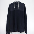 J Crew Colorblock Gray Black Fall Skate Regular Hoodie Size Xl