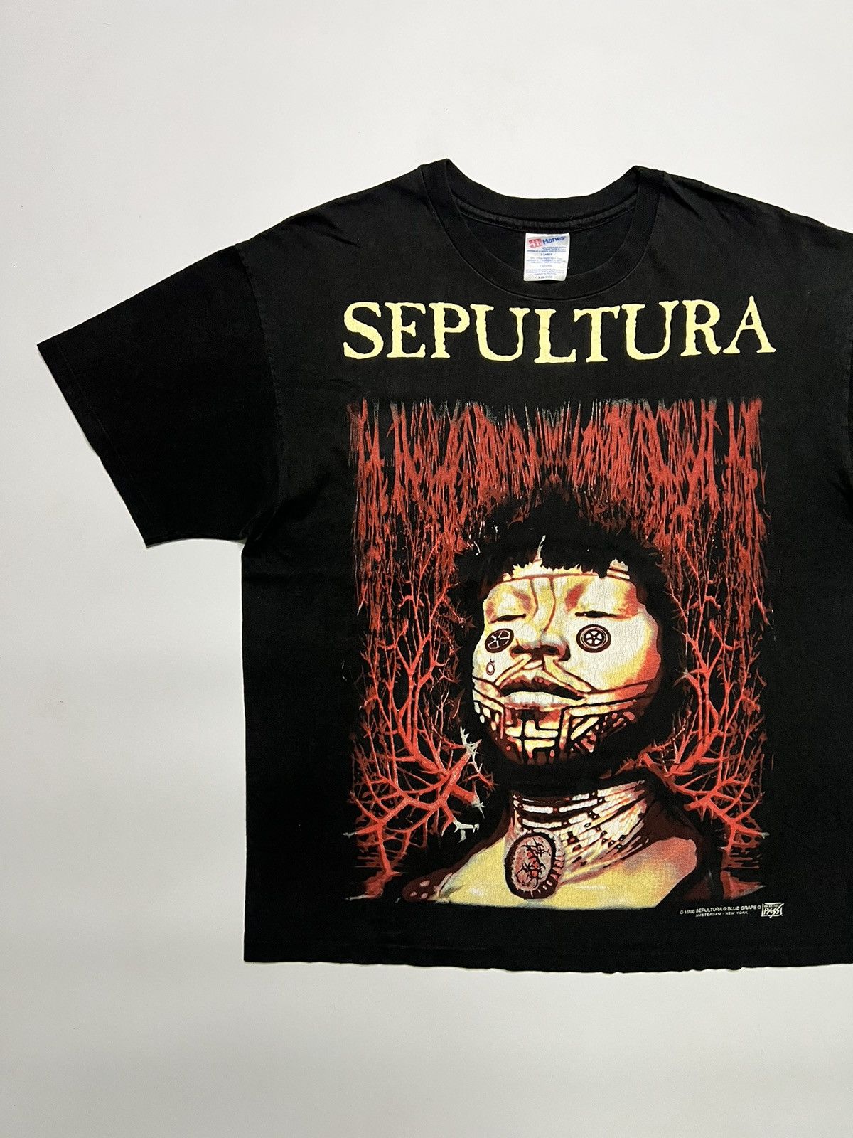 Rare Vintage 90s Sepultura By Backstagepass Version T Shirt Hoodie, Sweatshirt | FlexRushtees.com