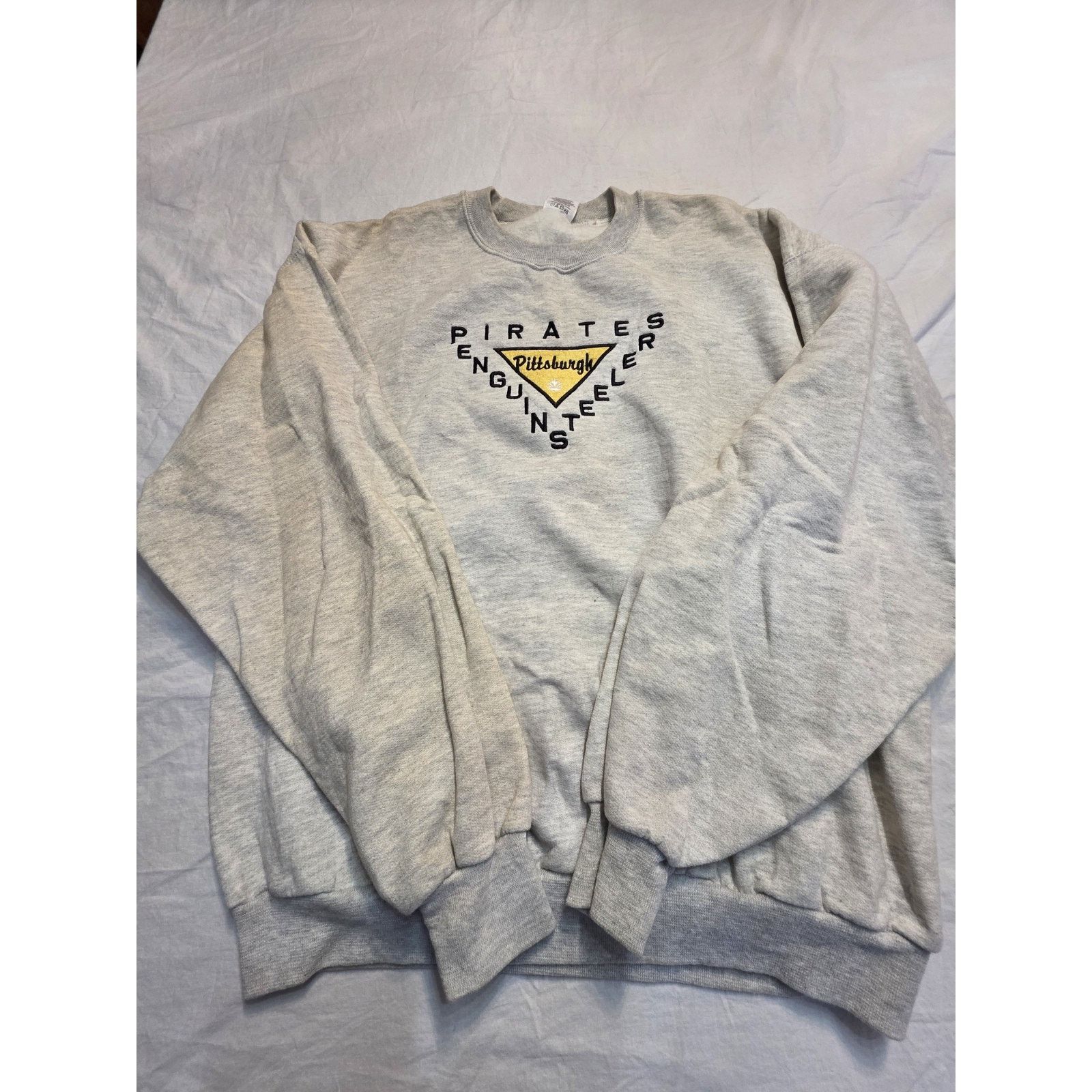 Jerzees Vintage Pittsburgh Penguins Pirates Steelers Jerzees Men S