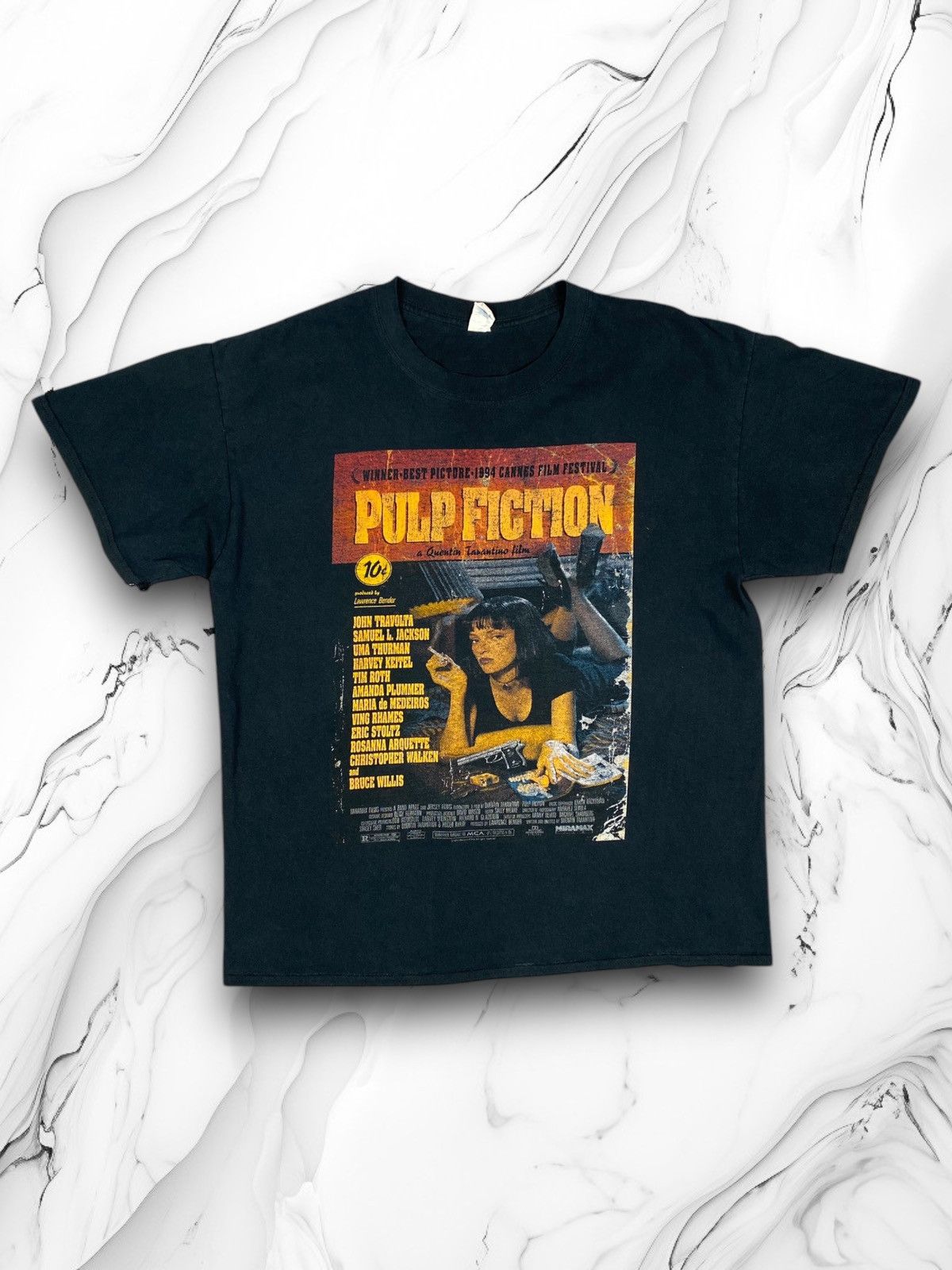 Vintage Pulp Fiction Miramax Usa American Crime Film Y2k Og