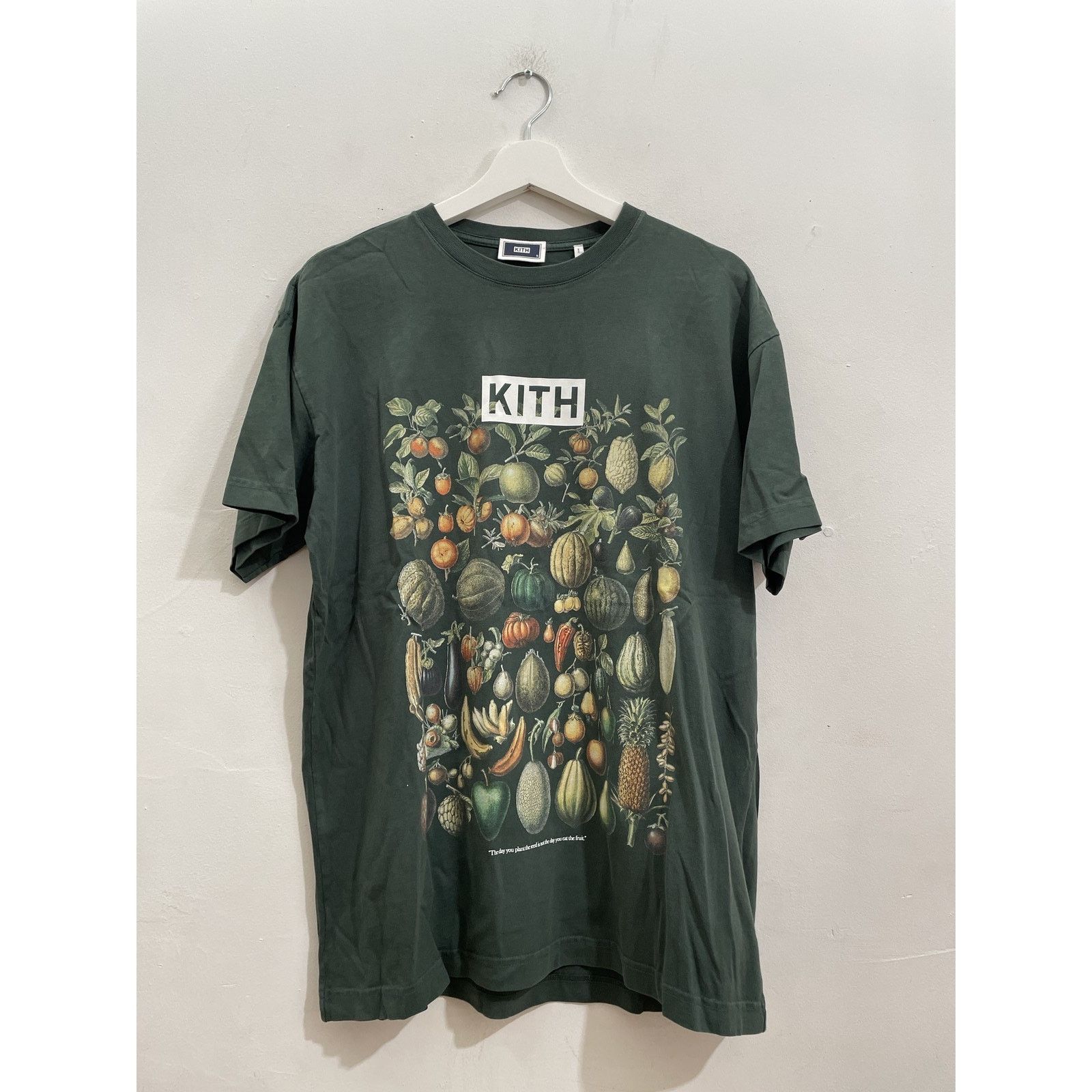 Kith Fruits Vegetables Tee Size Small New Hoodie, Sweatshirt | FlexRushtees.com